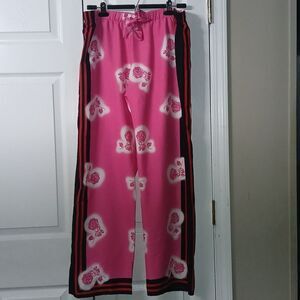 Victoria's Secret Lounge Pants Lightweight Pink Summer super Soft Pants  Sz L